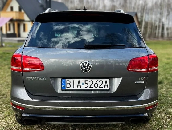 Volkswagen Touareg cena 79000 przebieg: 347000, rok produkcji 2016 z Białystok małe 46